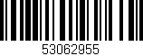 Código de barras (EAN, GTIN, SKU, ISBN): '53062955'