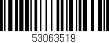 Código de barras (EAN, GTIN, SKU, ISBN): '53063519'