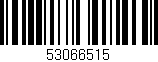 Código de barras (EAN, GTIN, SKU, ISBN): '53066515'