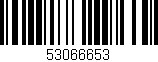 Código de barras (EAN, GTIN, SKU, ISBN): '53066653'