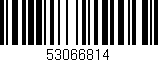 Código de barras (EAN, GTIN, SKU, ISBN): '53066814'