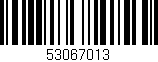Código de barras (EAN, GTIN, SKU, ISBN): '53067013'
