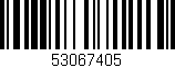 Código de barras (EAN, GTIN, SKU, ISBN): '53067405'
