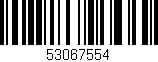 Código de barras (EAN, GTIN, SKU, ISBN): '53067554'