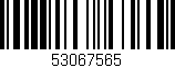 Código de barras (EAN, GTIN, SKU, ISBN): '53067565'