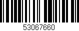 Código de barras (EAN, GTIN, SKU, ISBN): '53067660'