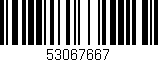 Código de barras (EAN, GTIN, SKU, ISBN): '53067667'