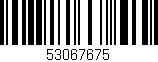 Código de barras (EAN, GTIN, SKU, ISBN): '53067675'