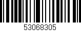 Código de barras (EAN, GTIN, SKU, ISBN): '53068305'