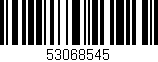 Código de barras (EAN, GTIN, SKU, ISBN): '53068545'