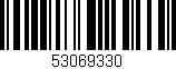 Código de barras (EAN, GTIN, SKU, ISBN): '53069330'