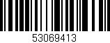 Código de barras (EAN, GTIN, SKU, ISBN): '53069413'