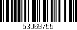 Código de barras (EAN, GTIN, SKU, ISBN): '53069755'