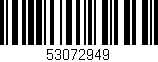 Código de barras (EAN, GTIN, SKU, ISBN): '53072949'