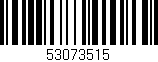 Código de barras (EAN, GTIN, SKU, ISBN): '53073515'