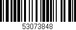 Código de barras (EAN, GTIN, SKU, ISBN): '53073848'
