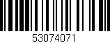 Código de barras (EAN, GTIN, SKU, ISBN): '53074071'