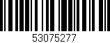 Código de barras (EAN, GTIN, SKU, ISBN): '53075277'