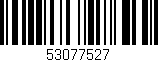 Código de barras (EAN, GTIN, SKU, ISBN): '53077527'