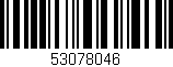 Código de barras (EAN, GTIN, SKU, ISBN): '53078046'