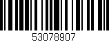 Código de barras (EAN, GTIN, SKU, ISBN): '53078907'