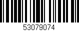 Código de barras (EAN, GTIN, SKU, ISBN): '53079074'