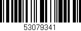 Código de barras (EAN, GTIN, SKU, ISBN): '53079341'