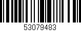 Código de barras (EAN, GTIN, SKU, ISBN): '53079483'