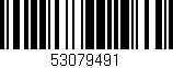 Código de barras (EAN, GTIN, SKU, ISBN): '53079491'