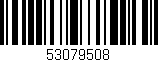 Código de barras (EAN, GTIN, SKU, ISBN): '53079508'