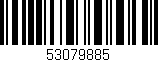 Código de barras (EAN, GTIN, SKU, ISBN): '53079885'