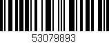 Código de barras (EAN, GTIN, SKU, ISBN): '53079893'