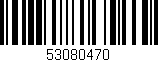 Código de barras (EAN, GTIN, SKU, ISBN): '53080470'