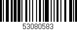 Código de barras (EAN, GTIN, SKU, ISBN): '53080583'