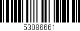 Código de barras (EAN, GTIN, SKU, ISBN): '53086661'