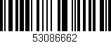 Código de barras (EAN, GTIN, SKU, ISBN): '53086662'