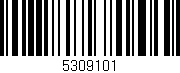 Código de barras (EAN, GTIN, SKU, ISBN): '5309101'