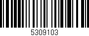 Código de barras (EAN, GTIN, SKU, ISBN): '5309103'