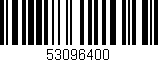 Código de barras (EAN, GTIN, SKU, ISBN): '53096400'
