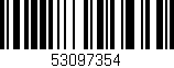 Código de barras (EAN, GTIN, SKU, ISBN): '53097354'
