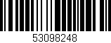 Código de barras (EAN, GTIN, SKU, ISBN): '53098248'