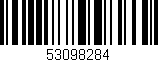 Código de barras (EAN, GTIN, SKU, ISBN): '53098284'
