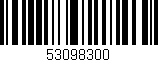 Código de barras (EAN, GTIN, SKU, ISBN): '53098300'