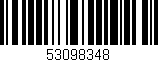 Código de barras (EAN, GTIN, SKU, ISBN): '53098348'
