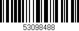Código de barras (EAN, GTIN, SKU, ISBN): '53098488'