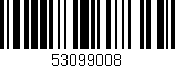 Código de barras (EAN, GTIN, SKU, ISBN): '53099008'