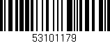 Código de barras (EAN, GTIN, SKU, ISBN): '53101179'