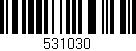Código de barras (EAN, GTIN, SKU, ISBN): '531030'
