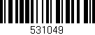Código de barras (EAN, GTIN, SKU, ISBN): '531049'