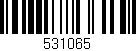 Código de barras (EAN, GTIN, SKU, ISBN): '531065'